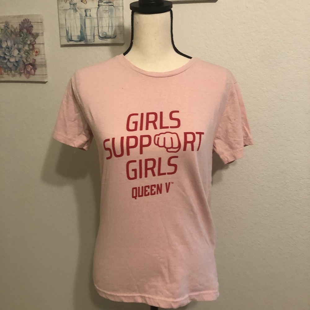 Girls support girls blouse